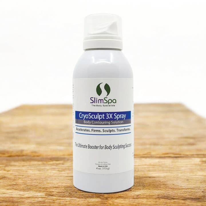SlimSpa The Body Care Specialists - Wholesale Face & Body Mist/Water - CryoSculpt 3X Spray 4 oz.5