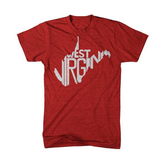 The Stately Shirt Co. - Vente T-shirt sérigraphié – unisexe - Chemise majestueuse Virginie-Occidentale2
