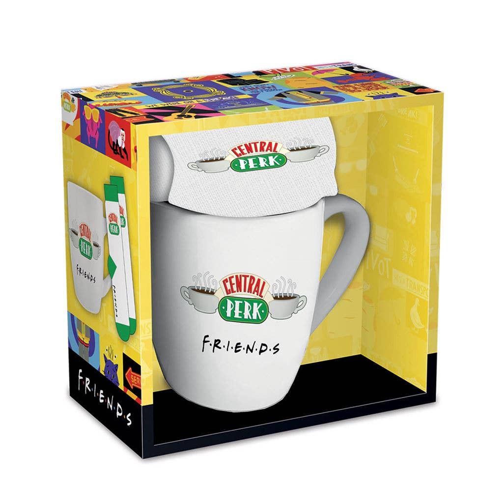Pyramid International - Wholesale Coffee Mug - Friends (Central Perk) Female Mug & Socks Set0