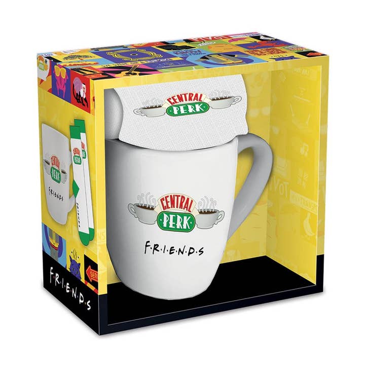 Pyramid International - Wholesale Coffee Mug - Friends (Central Perk) Female Mug & Socks Set0