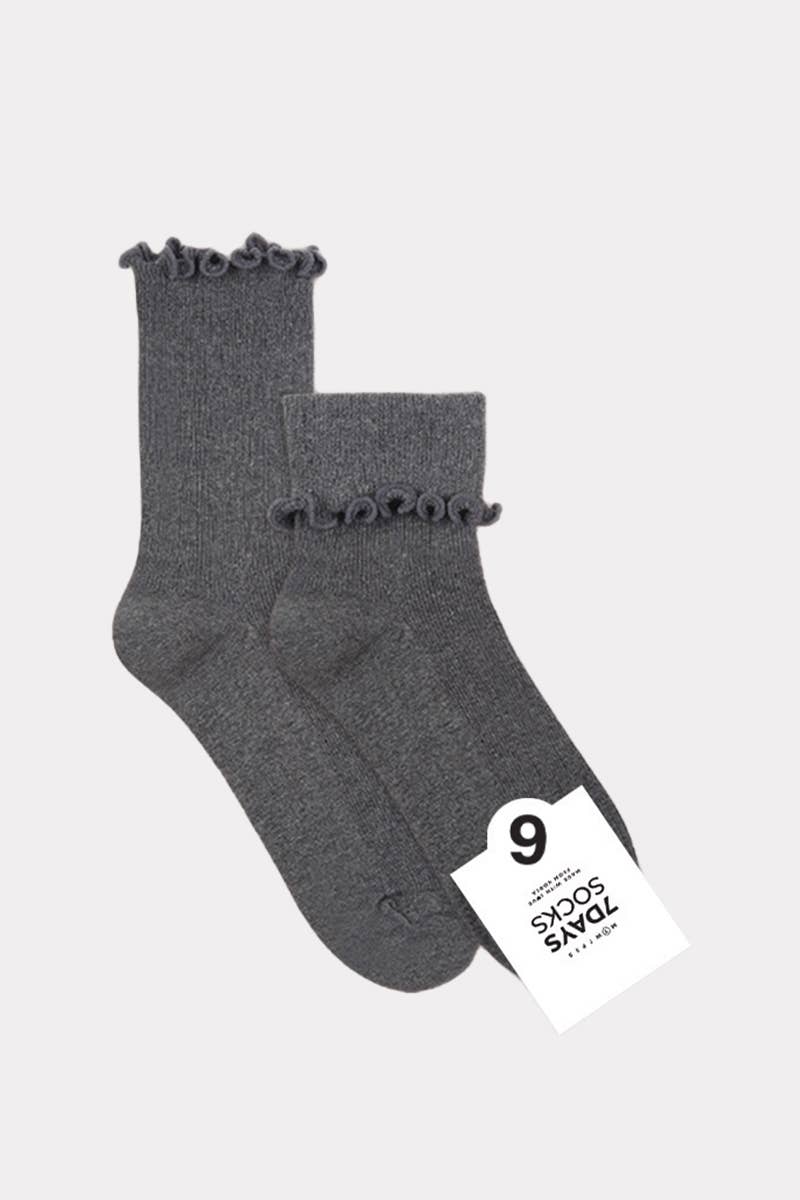7DAYSSOCKS - Vendita all'ingrosso Calzini - Donna - Calzini da donna Crew Frill4
