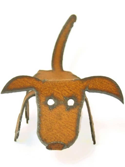 Dog Origami Figurine for wholesale by Universal Ironworks USA