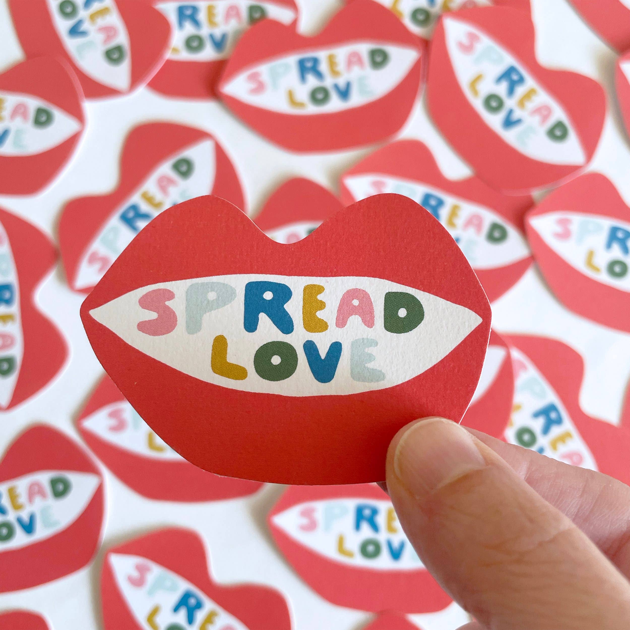 Suzy Ultman - Wholesale Sticker - Spread Love Sticker1