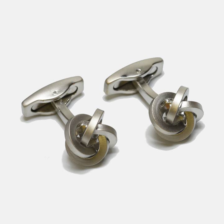 Curated Basics – wholesale Cufflinks – Knot Cufflinks2