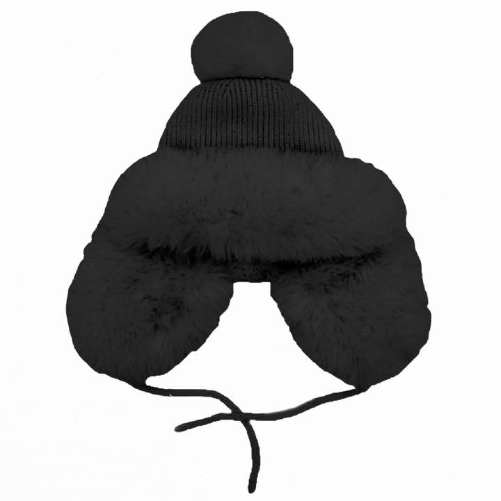 Truly Contagious - Wholesale Trapper/Bomber Hat - Women's - CC Trapper/Bomber Hat with Faux Fur TRE0001