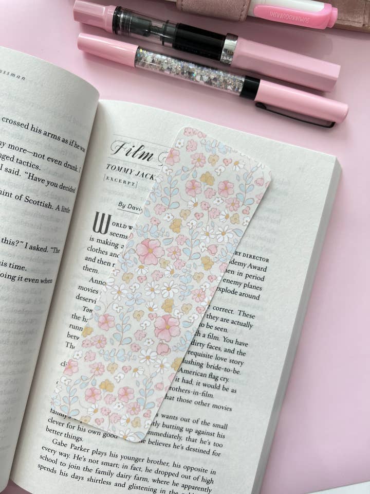 Blommig samling bokmärke för wholesale av Sparkly Paper Co