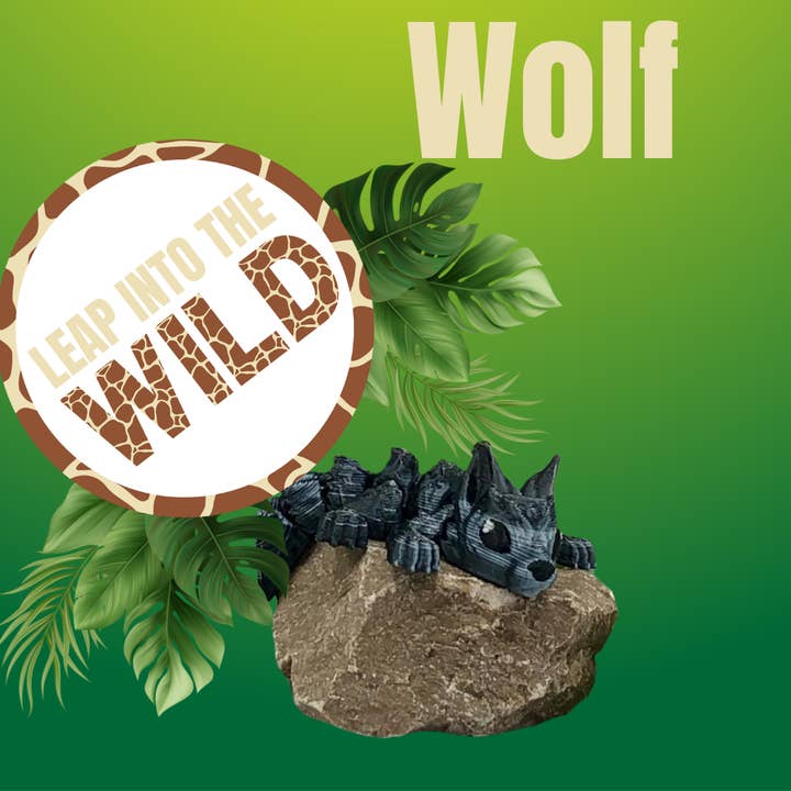 3D Studio Gifts - Wholesale Fidget Toy - Kids - 3D Printed ZOO JIGGLETS (Miniatures) (countertop)5