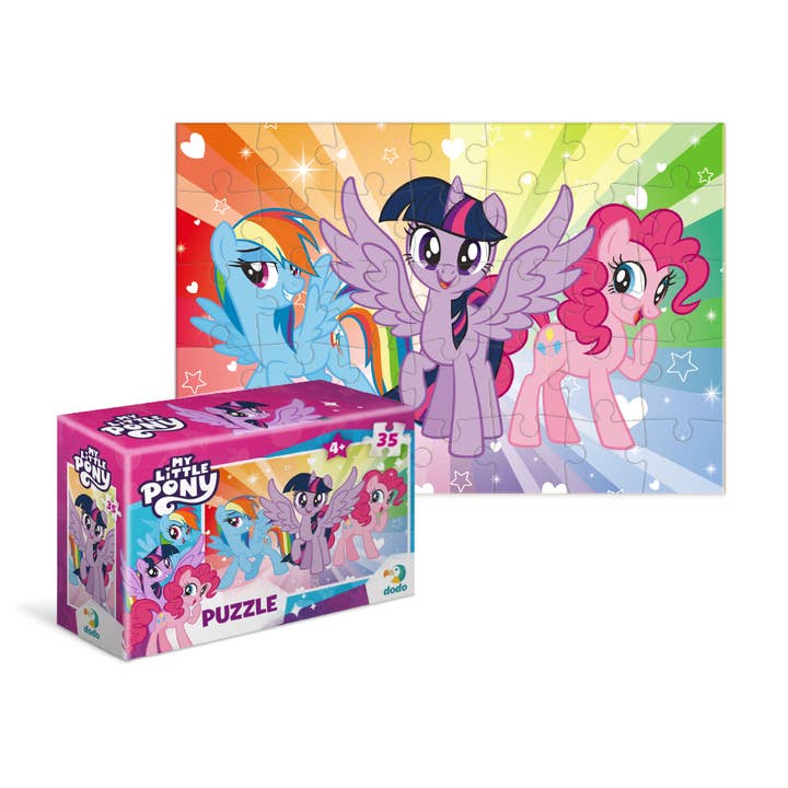 DoDo Brand - Wholesale Puzzle - Kids - Kids Classic Mini Puzzle My Little Pony 35 pcs