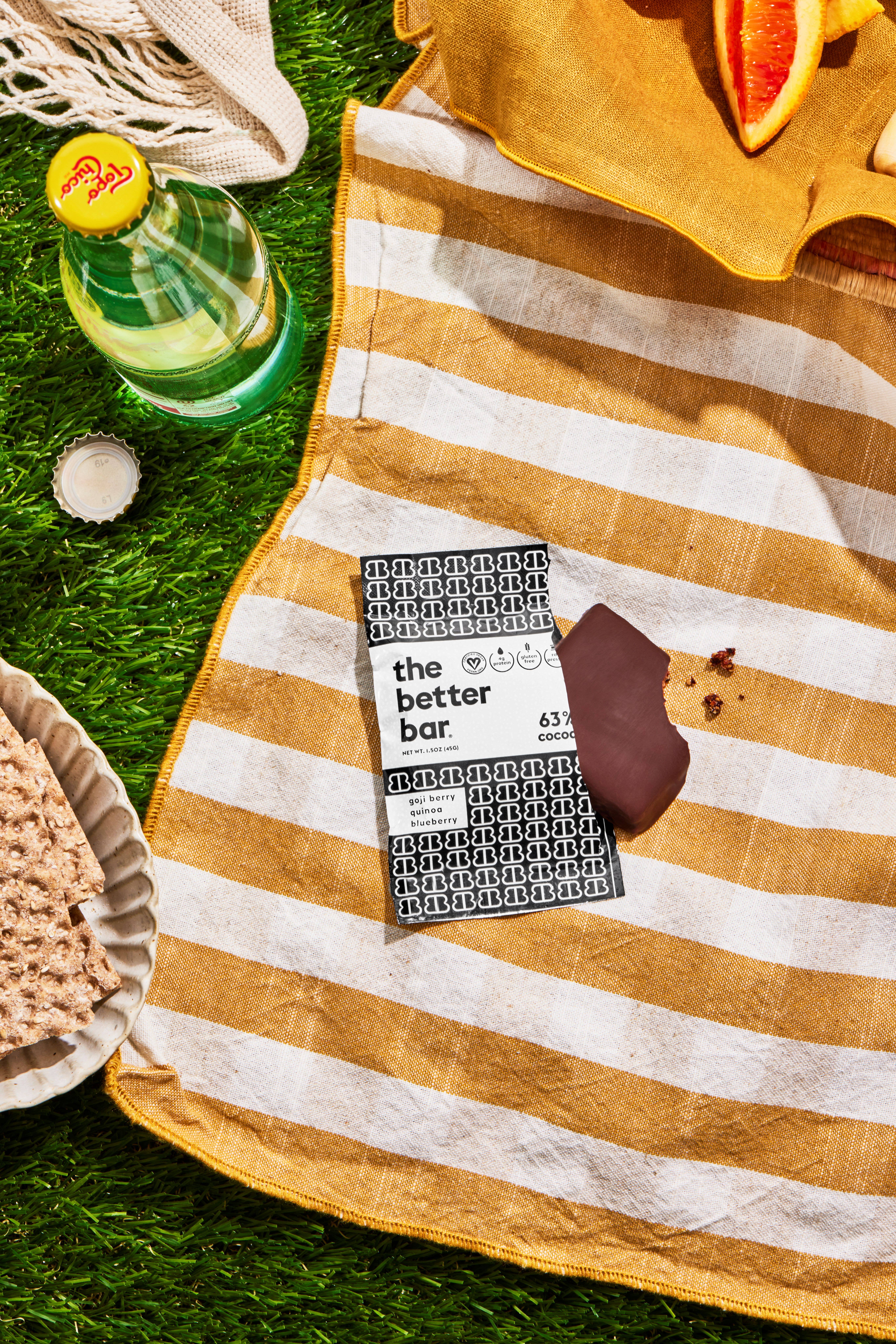 The Better Bar - Wholesale Snack Bar - 70% Organic Dark Chocolate Dipped Better Bar15