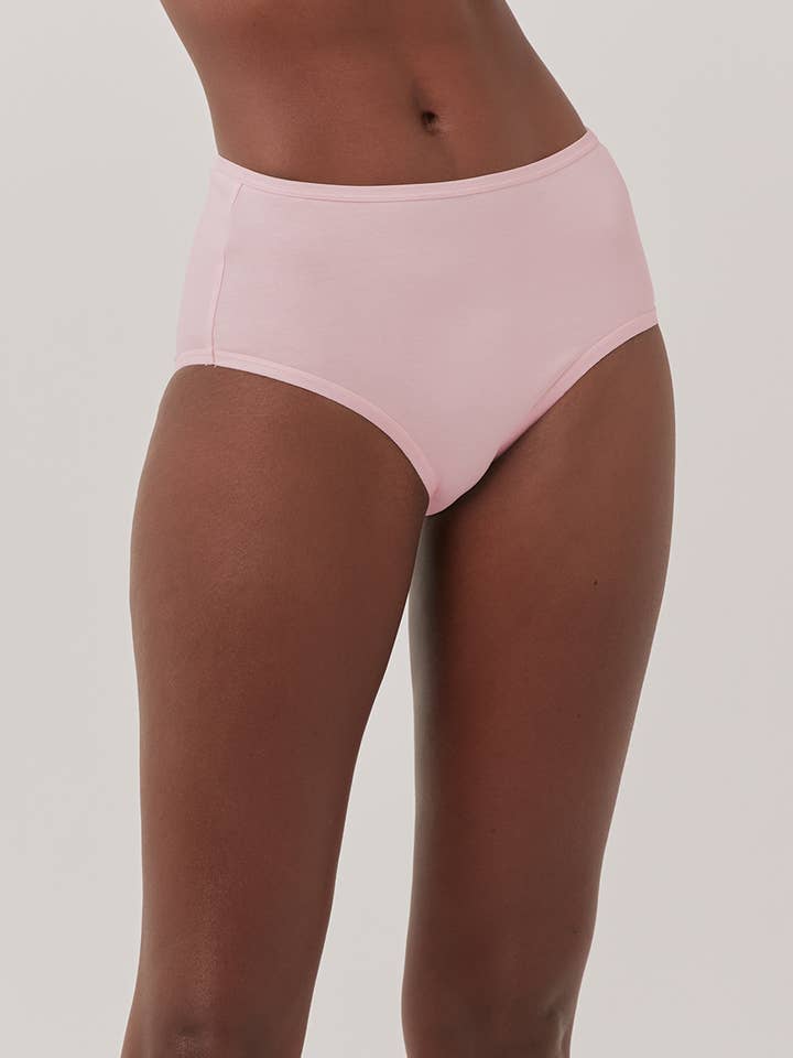 Mauve Women's Everyday High Cut Brief for wholesale on Faire
