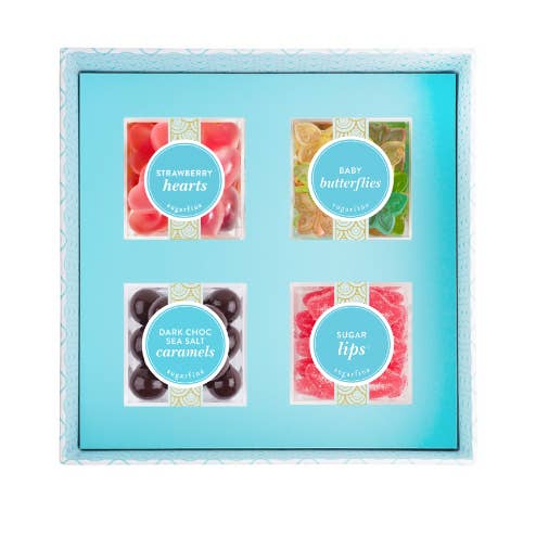 Sugarfina - Wholesale Gummy - Faire Exclusive- 4pc Bento with Ribbon