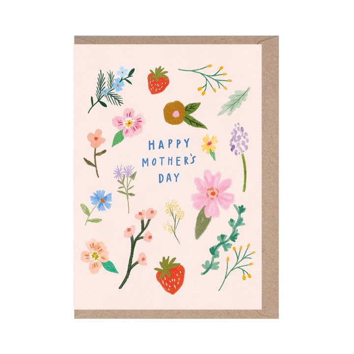 Happy Mother's Day - Floral Card - Cute - Happy - Flowers for wholesale by Rumble Cards