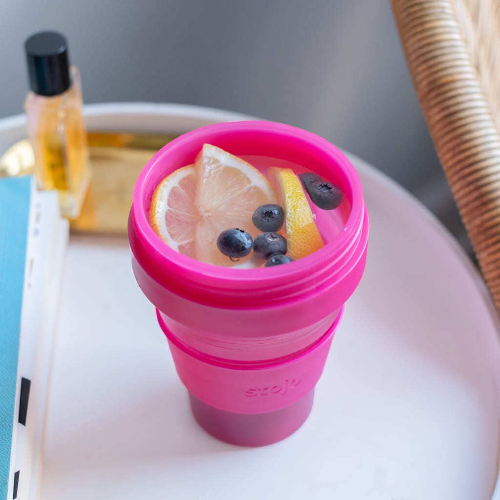 Stojo - Wholesale Coffee/Tea Cup - 16oz | 473 mL Collapsible Jelly Cup - Collapsed Packaging4
