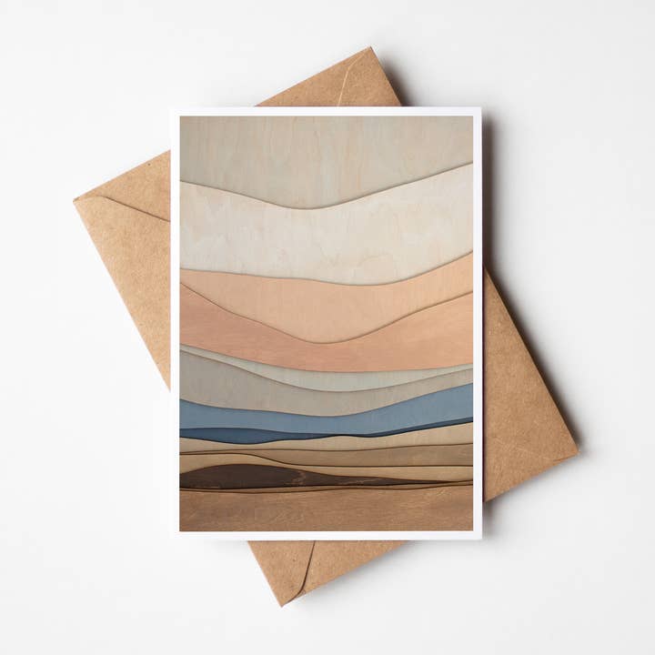 Carte vierge de 5 x 7 pouces pour toutes les occasions pour la vente par Bellamy Home Studio