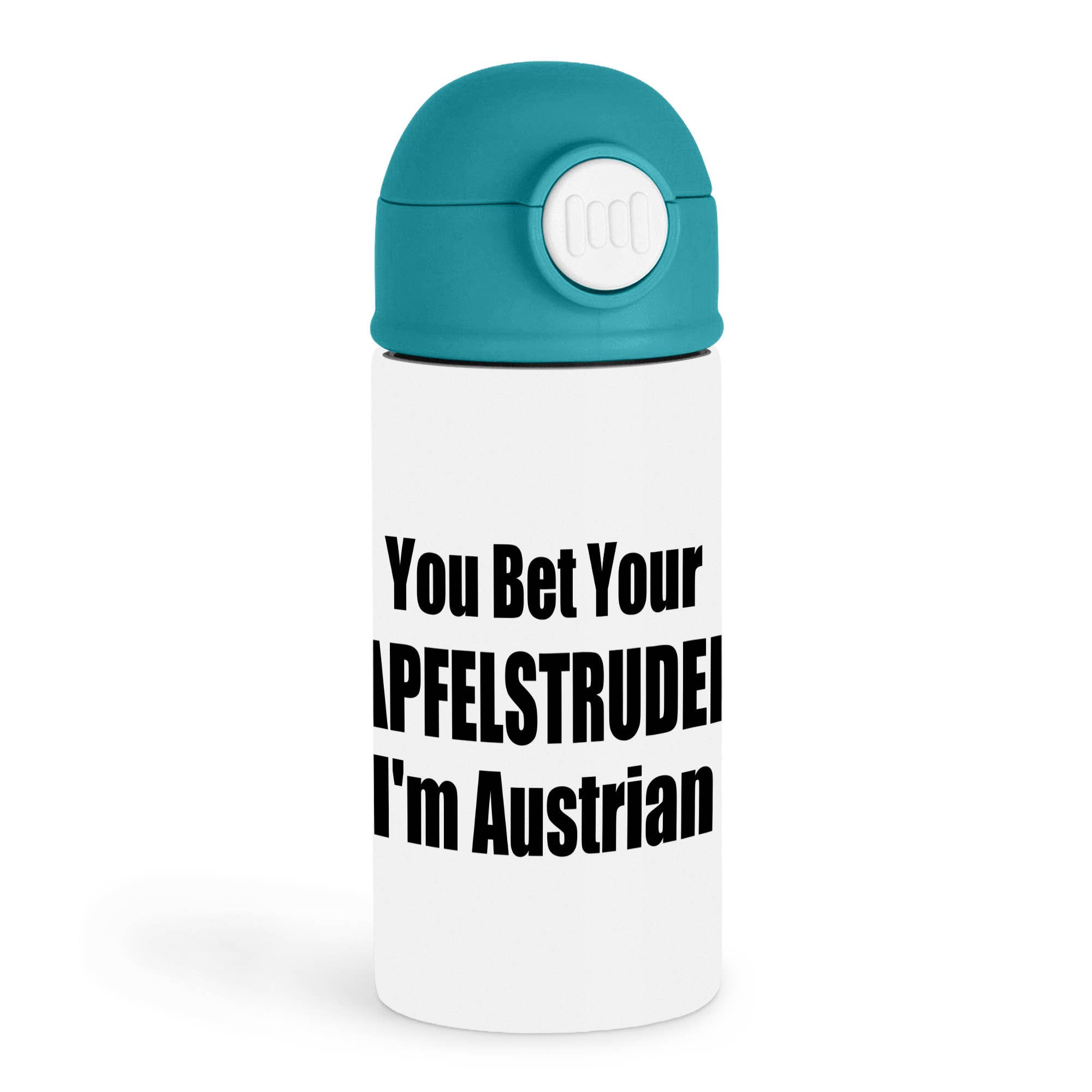 3dRose - Wholesale Water Bottle - 3dRose, You bet your apfelstrudel Im Austrian. I am from Austria strudel pride, Kids Water Bottle0