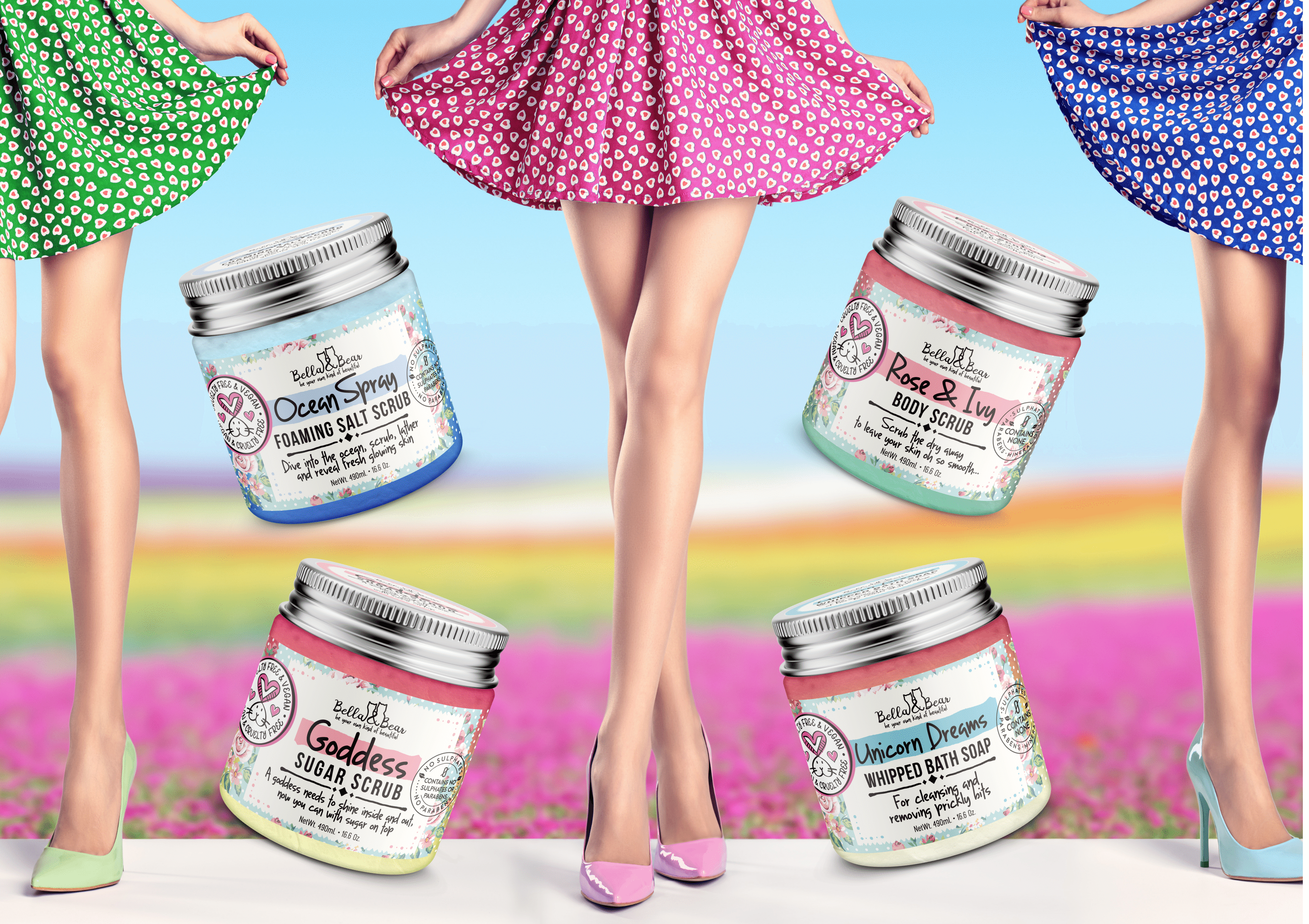 Bella & Bear - Wholesale Body Scrub/Exfoliant - Ocean Spray Salt Body Scrub | Exfoliator | 6.7oz11