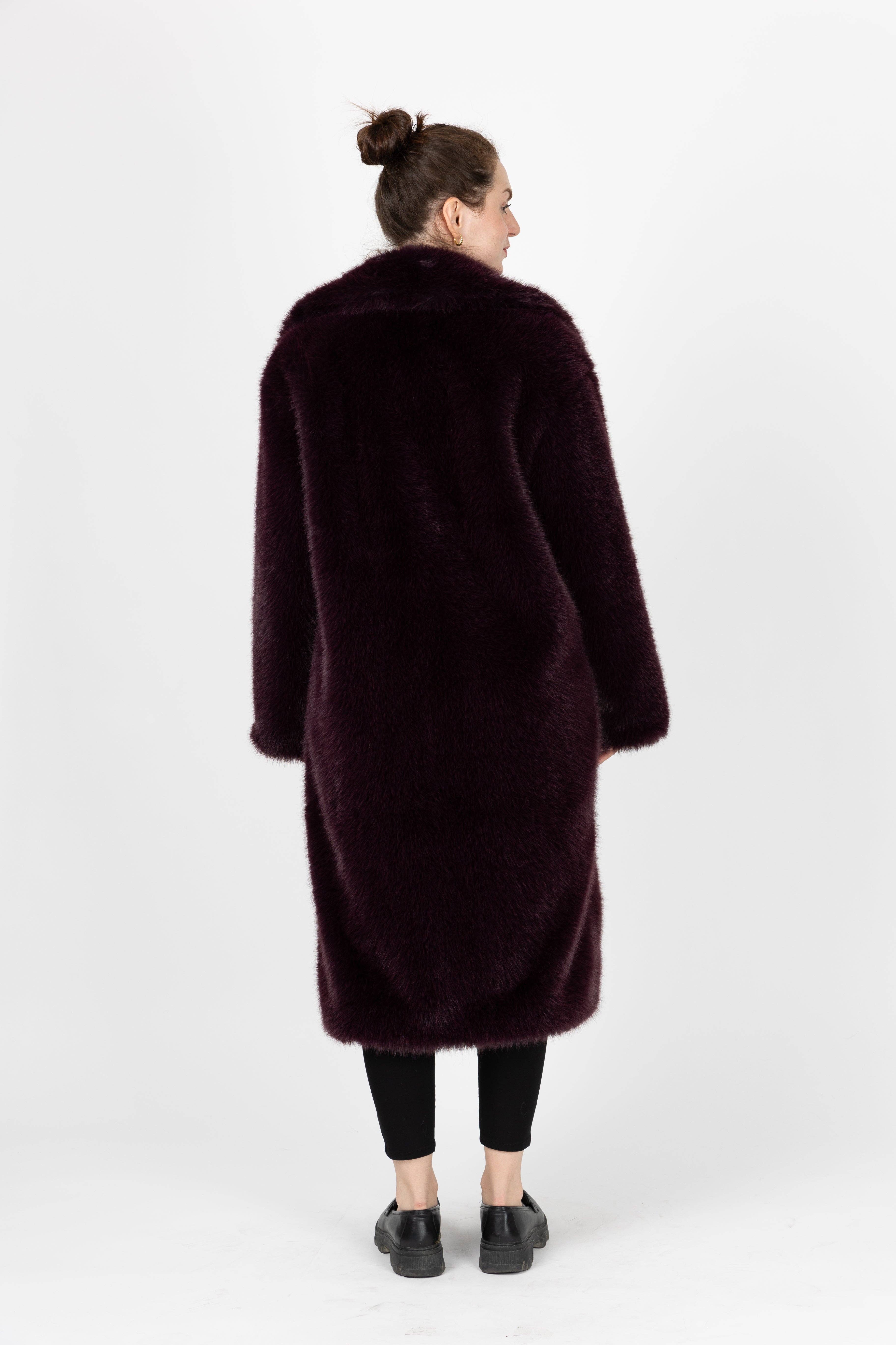 KZELL PARIS - Vendita all'ingrosso Pelliccia/Pelliccia sintetica - Donna - CAPPOTTO LUNGO IN ECOPELLICCIA2