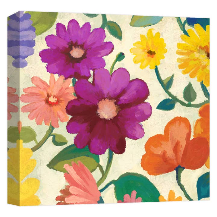 Spring Bouquet I 22'' x 22'' Canvas Wall Art for wholesale by PTM Images