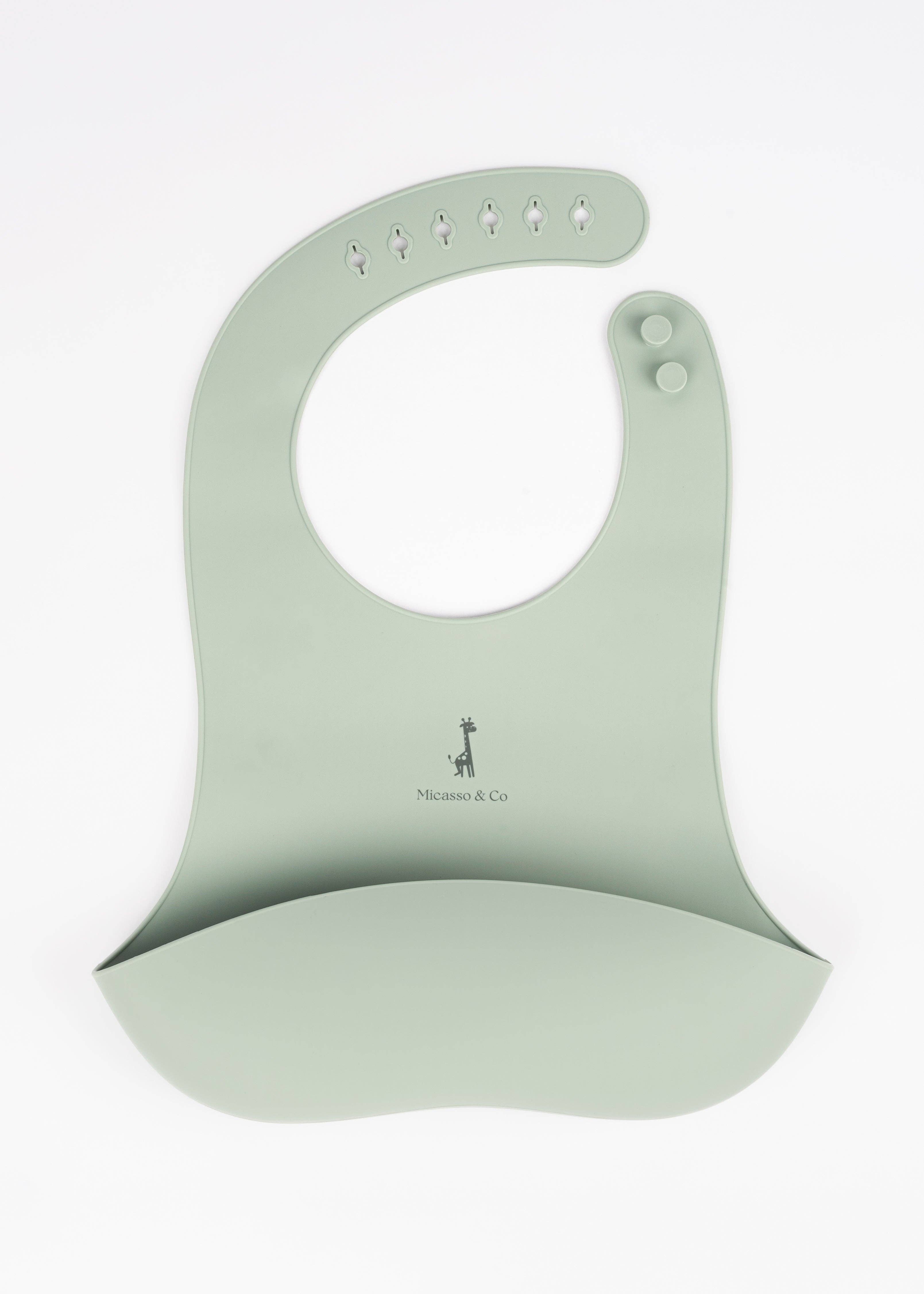 Micasso & Co - Wholesale Bib - Baby - Adjustable silicone bib1