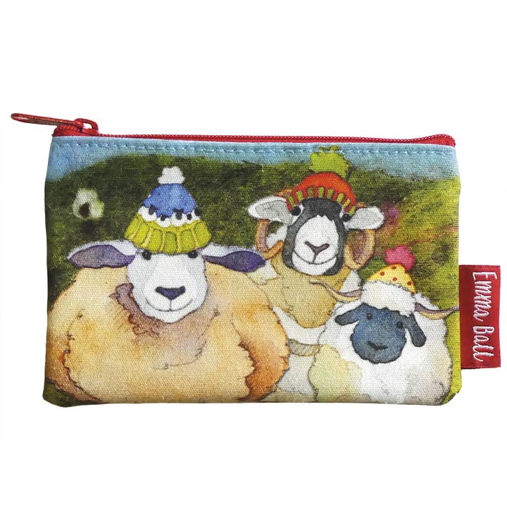 Happy Sheep Purse for wholesale by Emma Ball Ltd