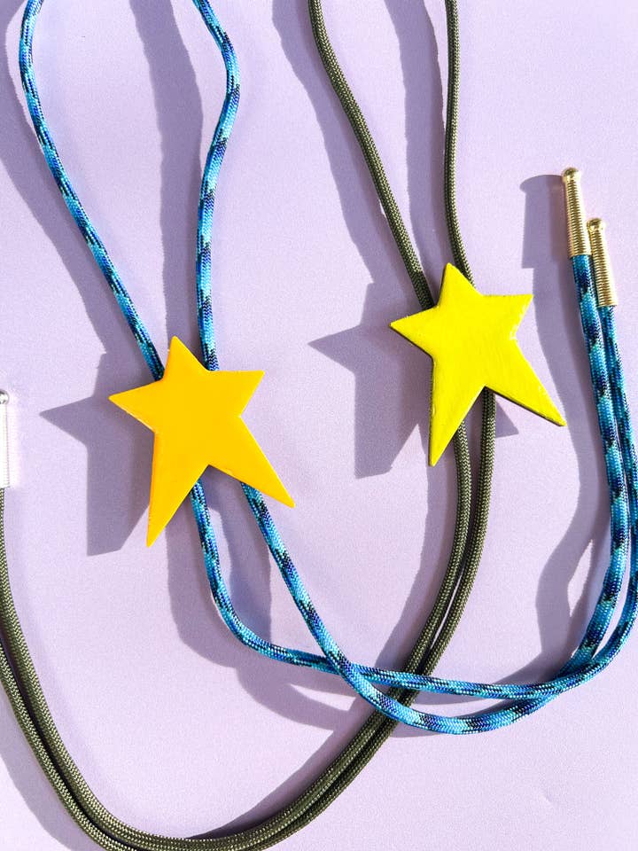Star Bolo Tie - Two Colors for wholesale by Velvet Outlaw