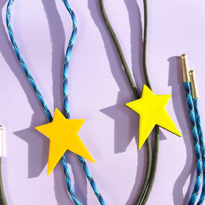 Velvet Outlaw - Wholesale Y-Neck/Lariat Necklace - Star Bolo Tie - Two Colors8