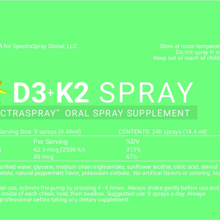 SpectraSpray Global - Venta al por mayor Suplementos/vitaminas para beber - Immune Power Spray Oral Vitamina + Kit Suplemento3