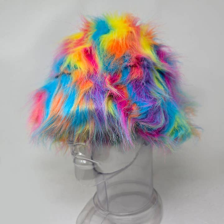 Sensibling Corp. - Wholesale Bucket Hat - Women's - Faux Fur Soft Plush Winter Bucket Hat9