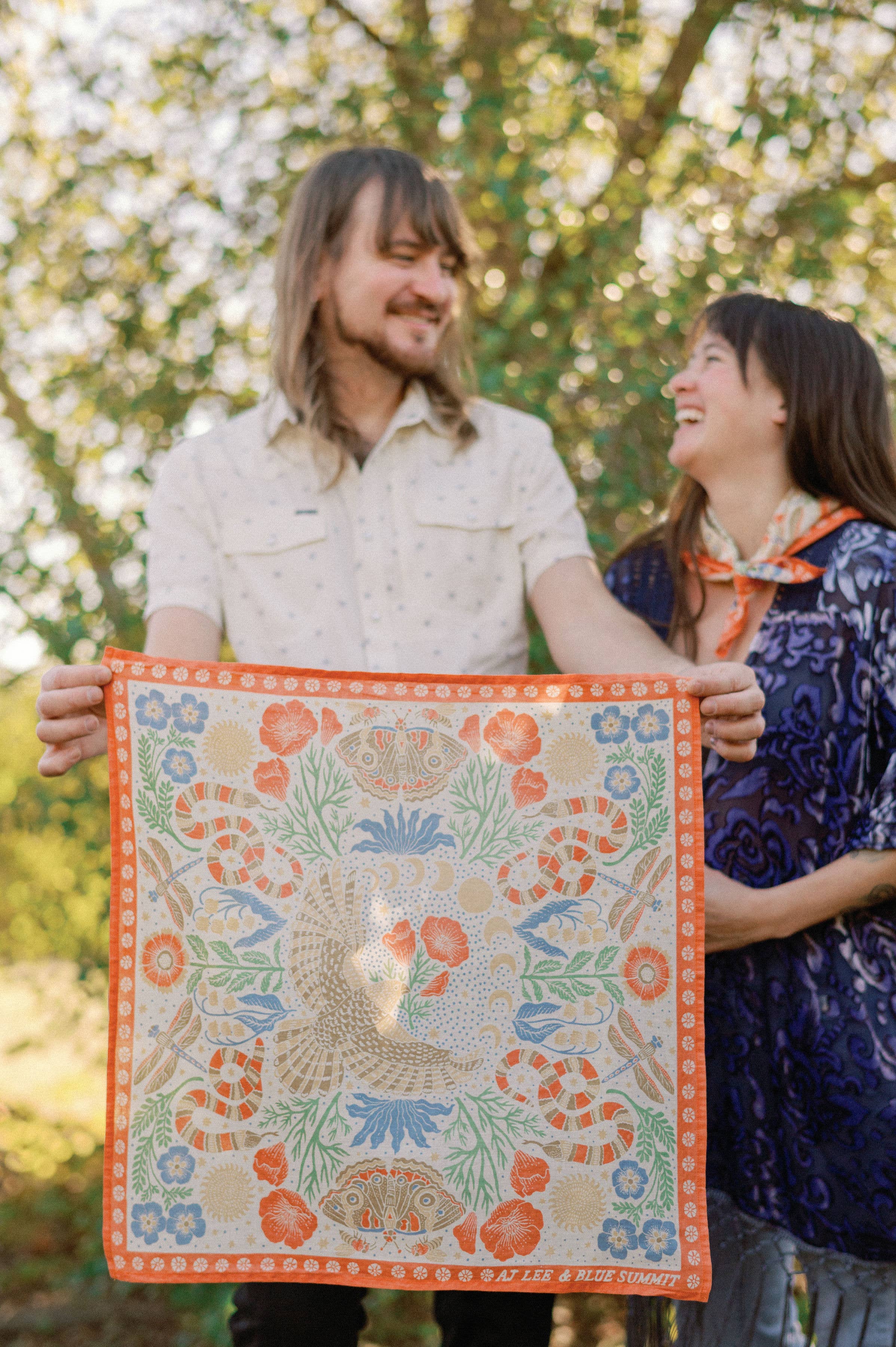 Lili Arnold - Wholesale Bandana - Women's - Lightweight Organic Cotton Bandana2