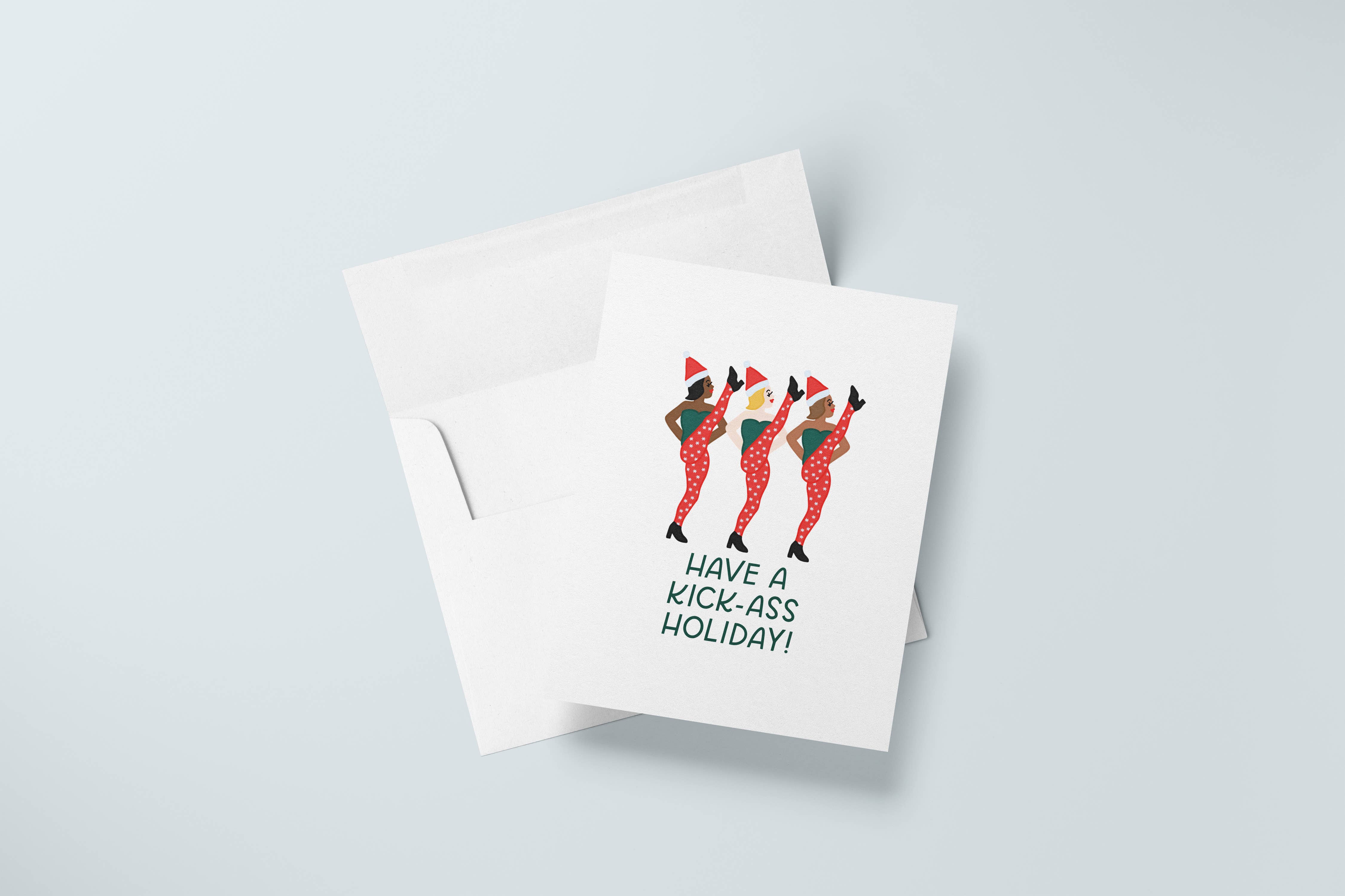 Just Follow Your Art - Wholesale Christmas Card - Kick-Ass Holiday Greeting Card | Christmas 20251