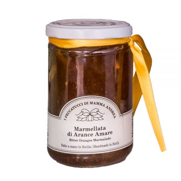 Mermelada siciliana de naranja amarga - I Peccatucci di Mamma Andrea para venta al por mayor de Emporio Sicilia