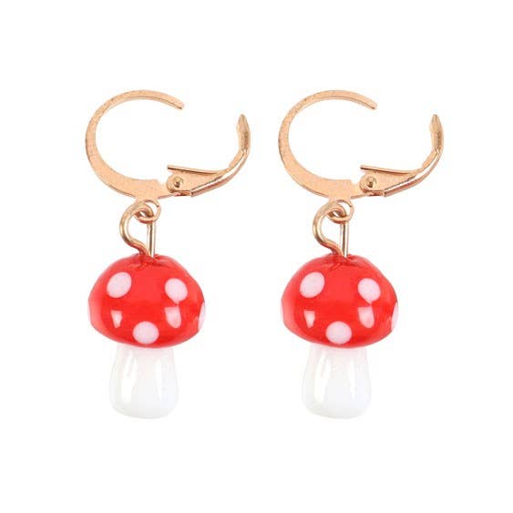 Something Different Wholesale - Wholesale Dangle earrings - Toadstool Dangle Earrings4