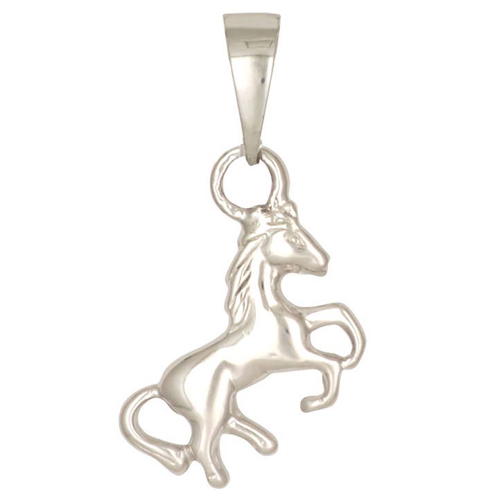 Pingente pequeno de cavalo em prata 925 por atacado de Janusch
