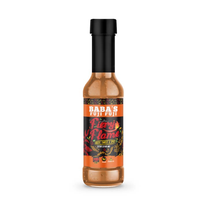 Baba's FujiFuji Fiery Flame - Extra heet voor wholesale door Baba’s FujiFuji All-purpose sauces