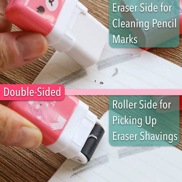 Mr. Pen - Wholesale Eraser - Kids - Mr. Pen- Erasers for Kids, 6 Pack