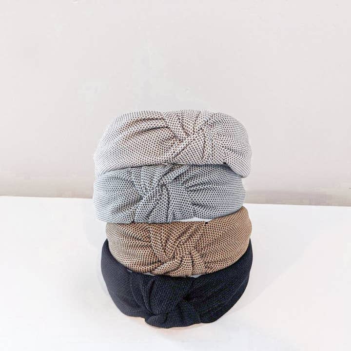 BRITTs. BOWs - Wholesale Fashion Headband - Women's - Textured Knot Headband1