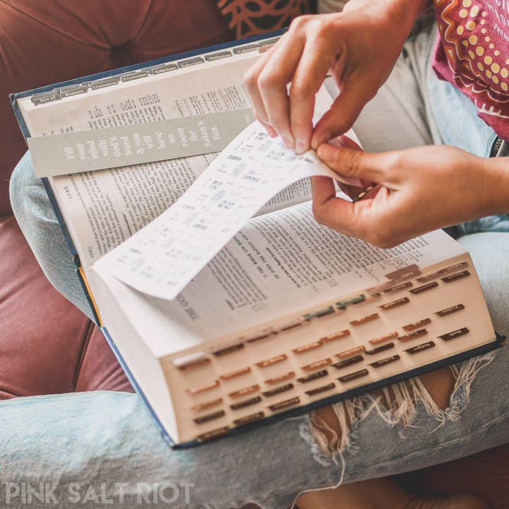 Pink Salt Riot - Wholesale Sticker - Bible Journaling Sticker Sheet2