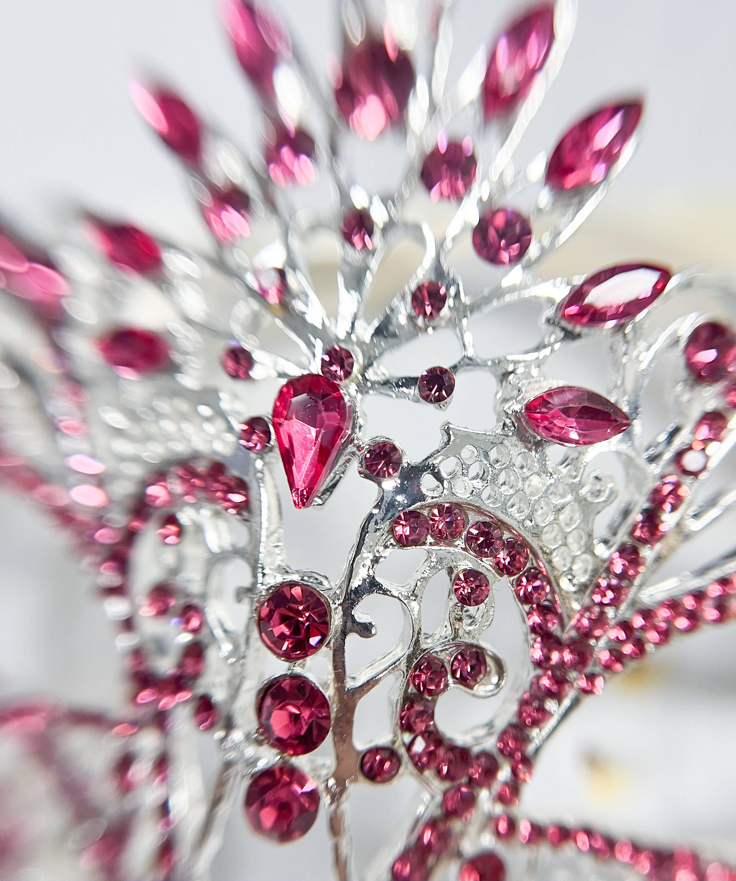 Happy Dream Gifts – Großhandel Kostüm – Damen – Rosa Maskenmaske, silberne Ballmaske, Maskenballmaske4