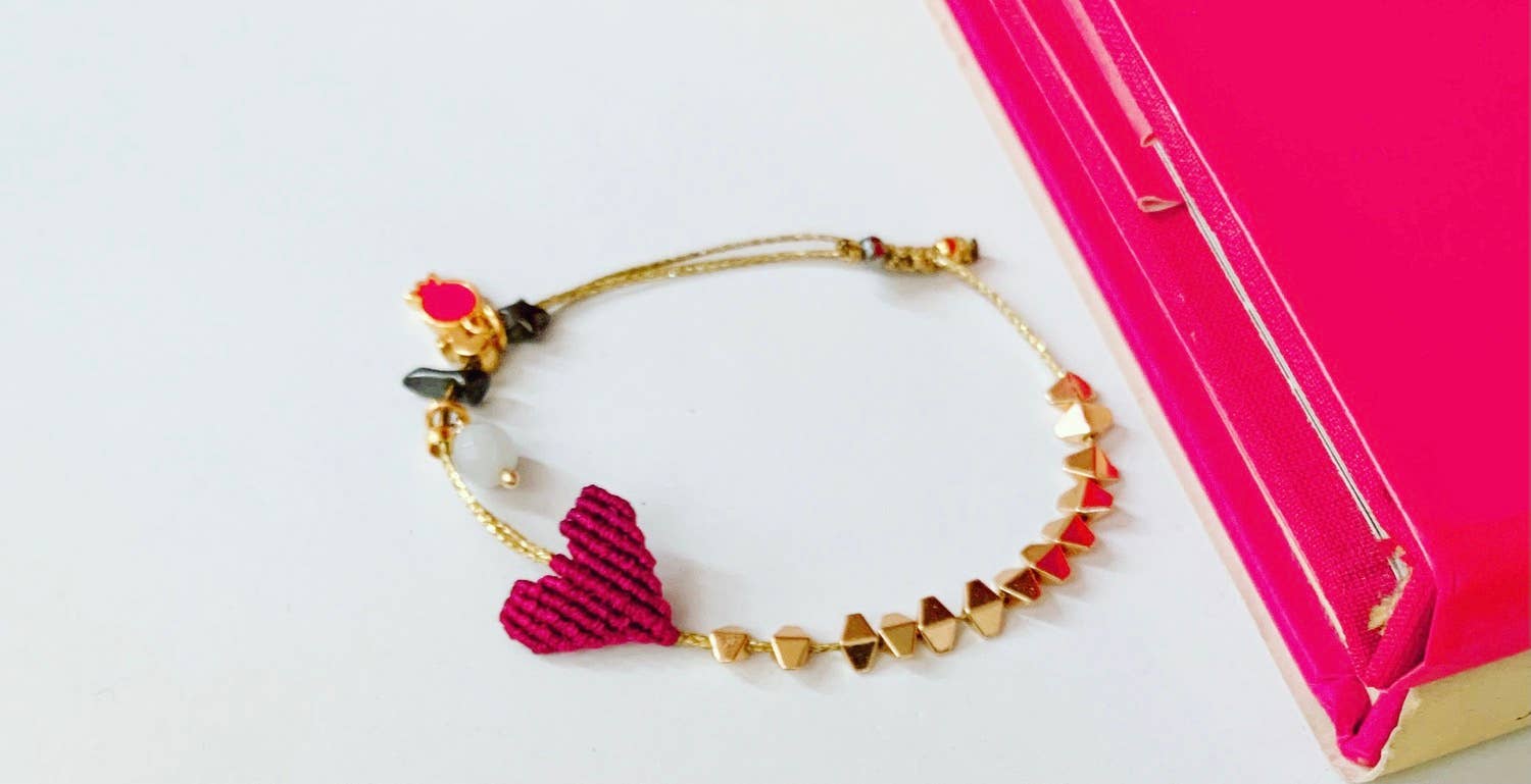 SIBYLLADELPHICA – wholesale Charm/dangle bracelet – 2026 Good Luck Charm Bracelet- "Heart"0