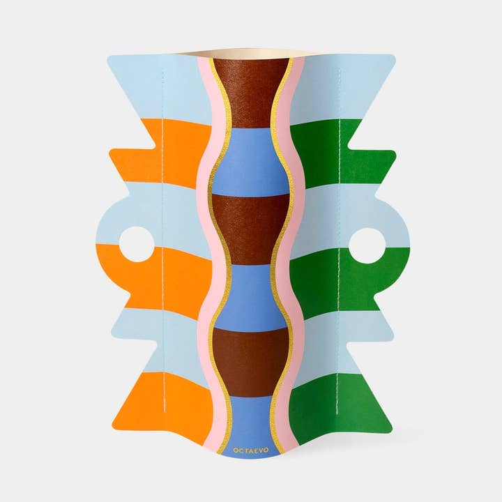 OCTAEVO Giza Paper Vase, Flower Vase & Card Set for wholesale by 54 Celsius