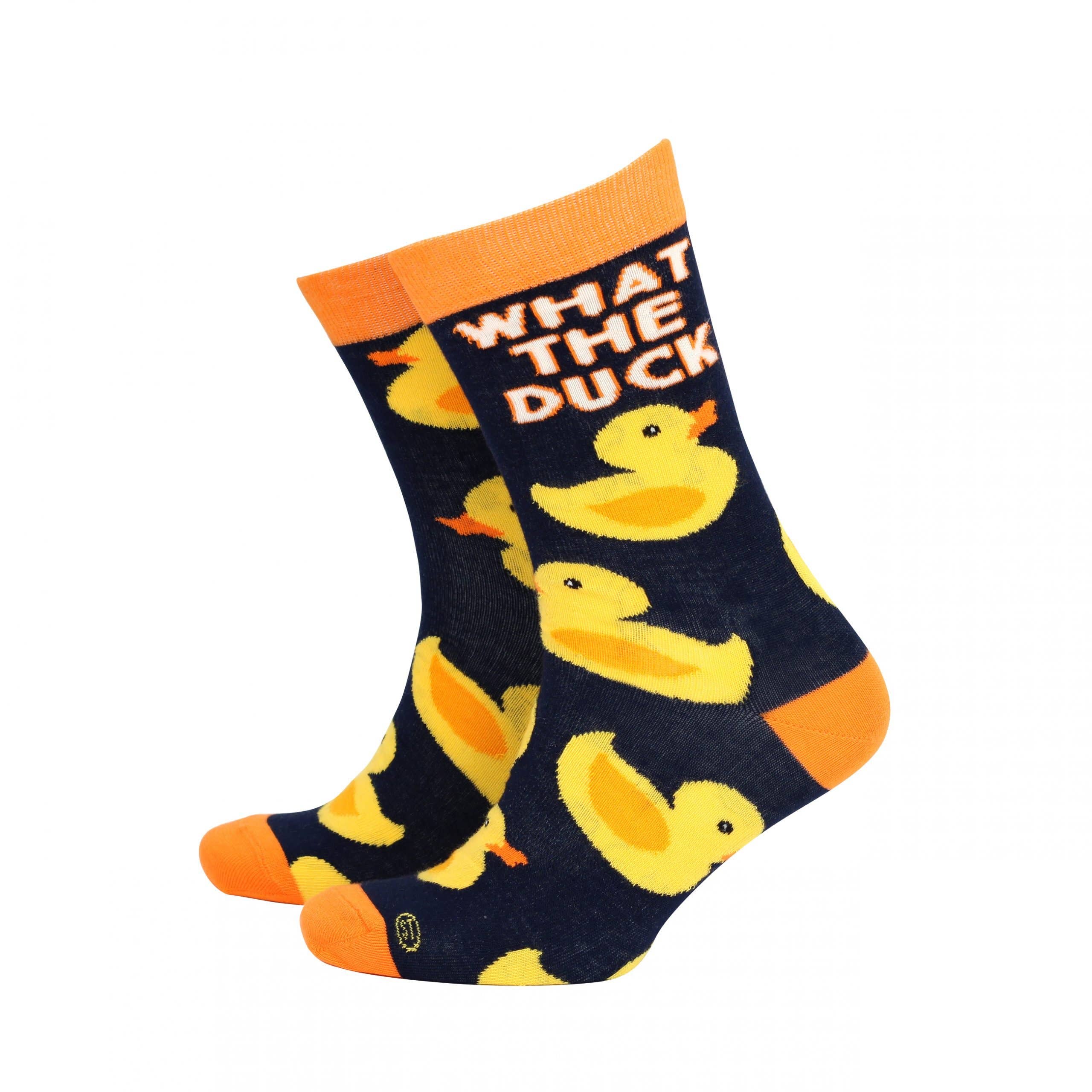 Smiling Faces – wholesale Socks – Men's – Rubber Ducks - Mens Bamboo Socks