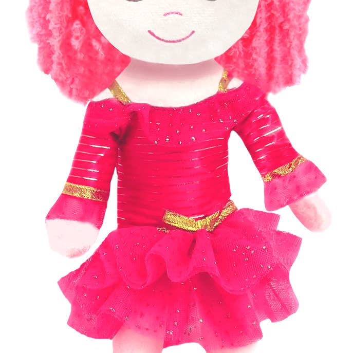 GirlzNDollz - Wholesale Doll - Kids - Leila Dancer Rag Doll with Purse