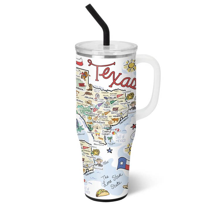 Texas Mega Mug (40oz) for wholesale by Swig Life