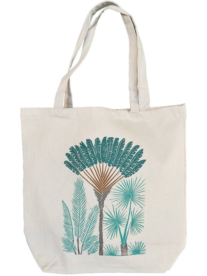 Palm Study Tote for wholesale by Lili Arnold