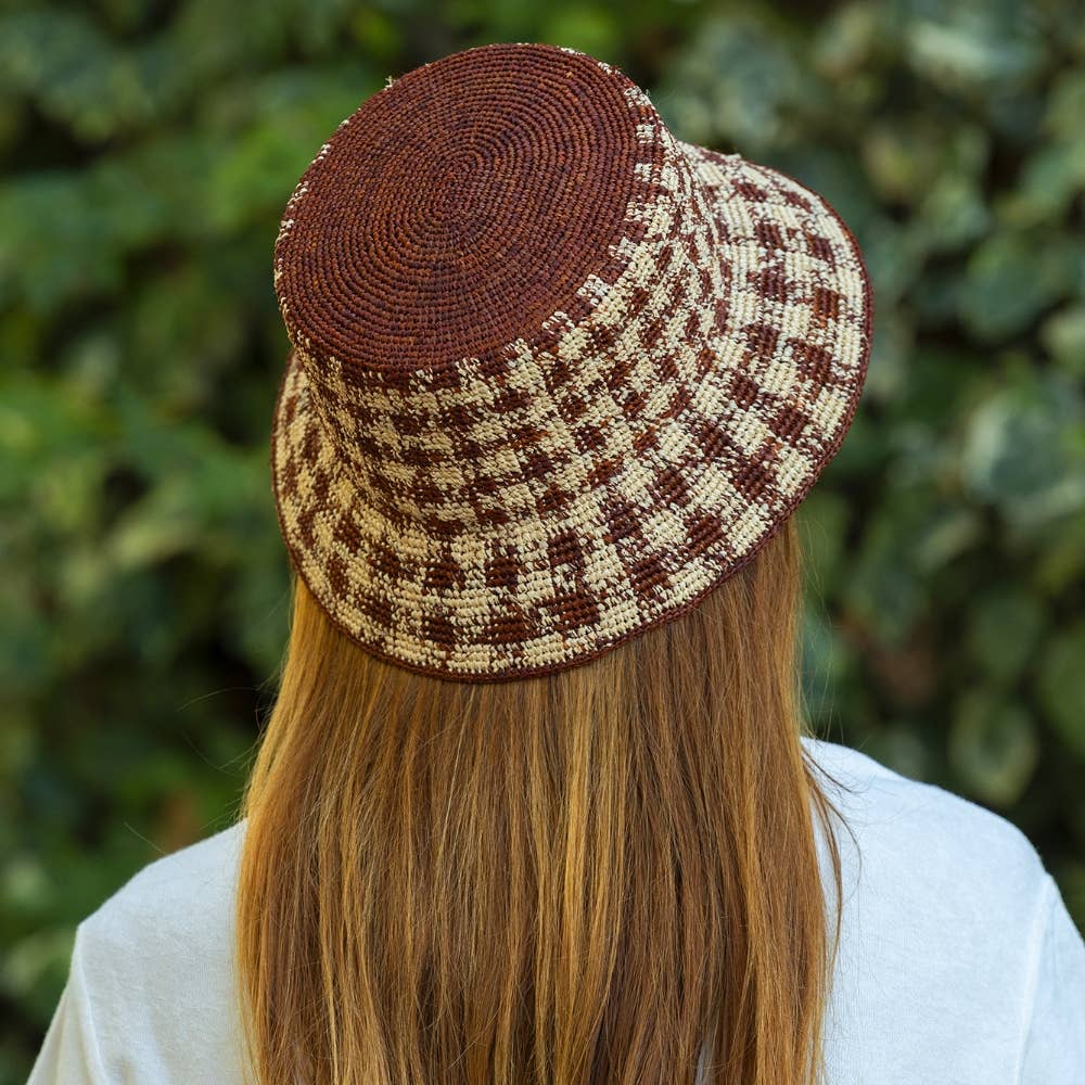 TRAVAUX EN COURS... - Wholesale Bucket Hat - Unisex - BOB RAPHIA checks6