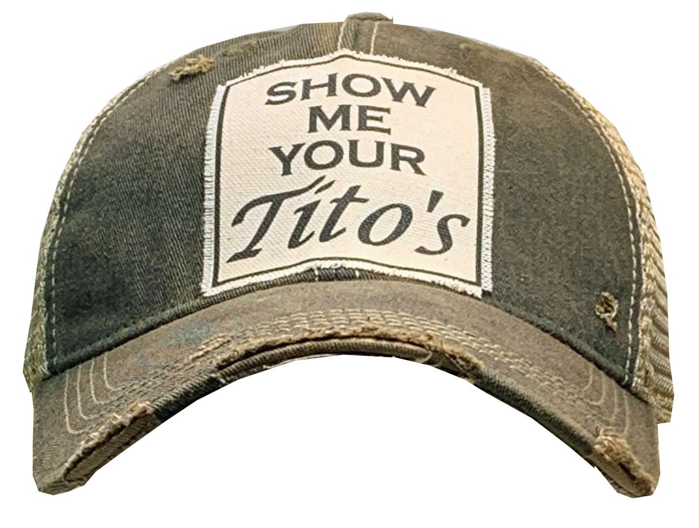 Vintage Life - Wholesale Trucker Hat - Unisex - Show Me Your Tito's Trucker Hat Baseball Cap1