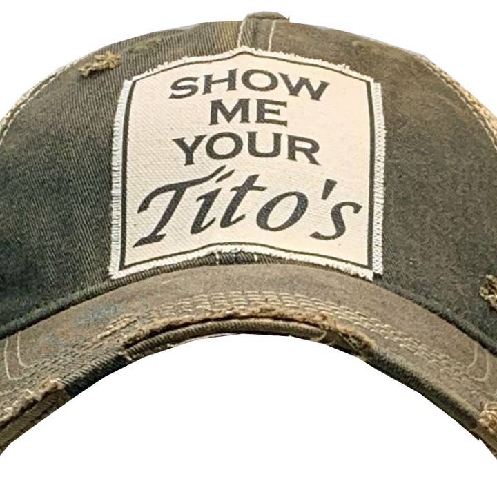 Vintage Life - Wholesale Trucker Hat - Unisex - Show Me Your Tito's Trucker Hat Baseball Cap1