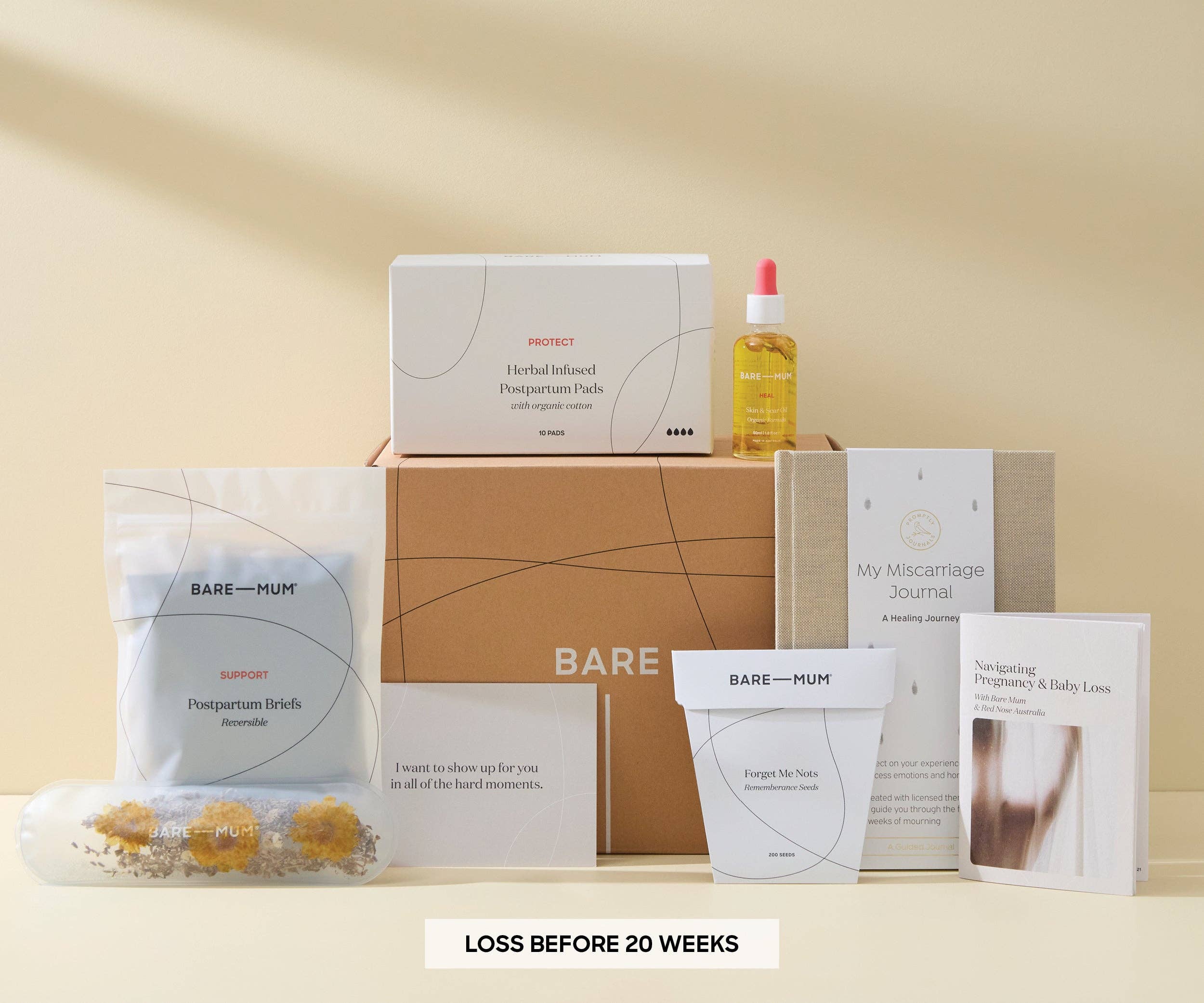 Bare Mum - Wholesale New mom gift box/set - Pregnancy and Baby Loss Care Kit16