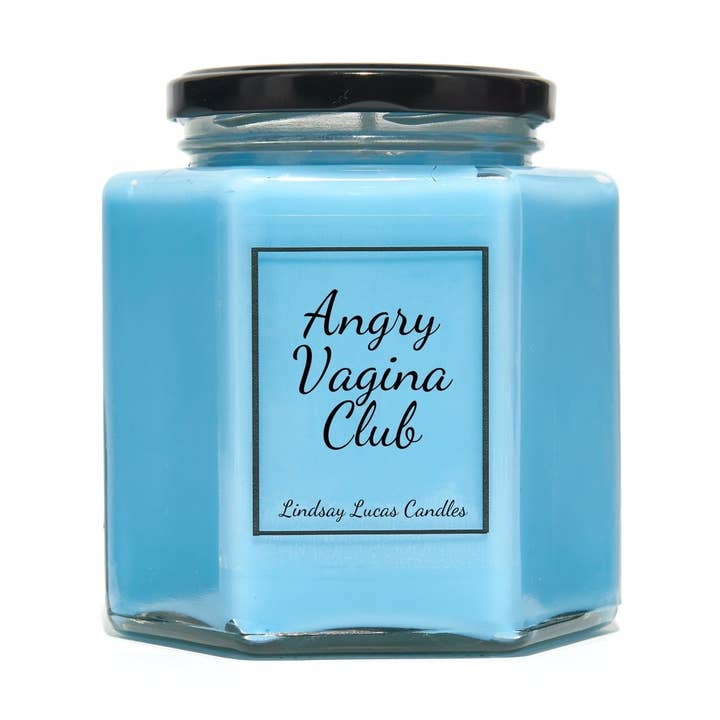 Vred Vagina Klub Duftlys for engroshandel hos Lindsay Lucas Candles