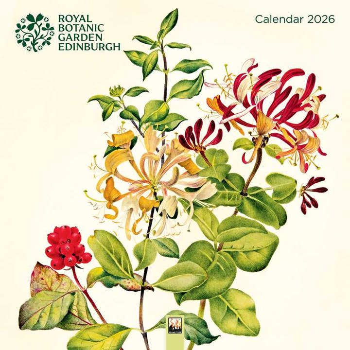 Simon & Schuster - Wholesale Calendar - Royal Botanic Garden Edinburgh Wall Calendar 2026 (Art Calendar) by
